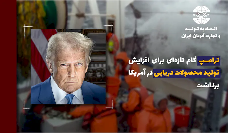 ترامپ گام تازه‌ای برای افزایش تولید محصولات دریایی در آمریکا برداشت