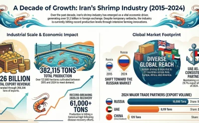 Iran’s Shrimp Industry: A Symbol of Justice and Livelihood Improvement