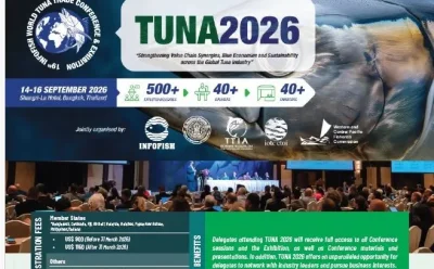 اطلاع رسانی برگزاری نوزدهمین کنفرانس بین‌المللی صنعت ماهی تون 2026 22 تا 25 شهریور 1405 در بانکوک تایلند